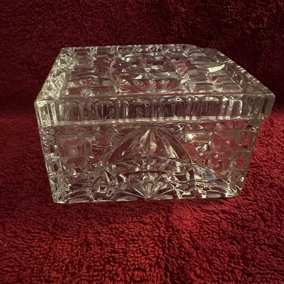 None Other - Vintage Crystal box